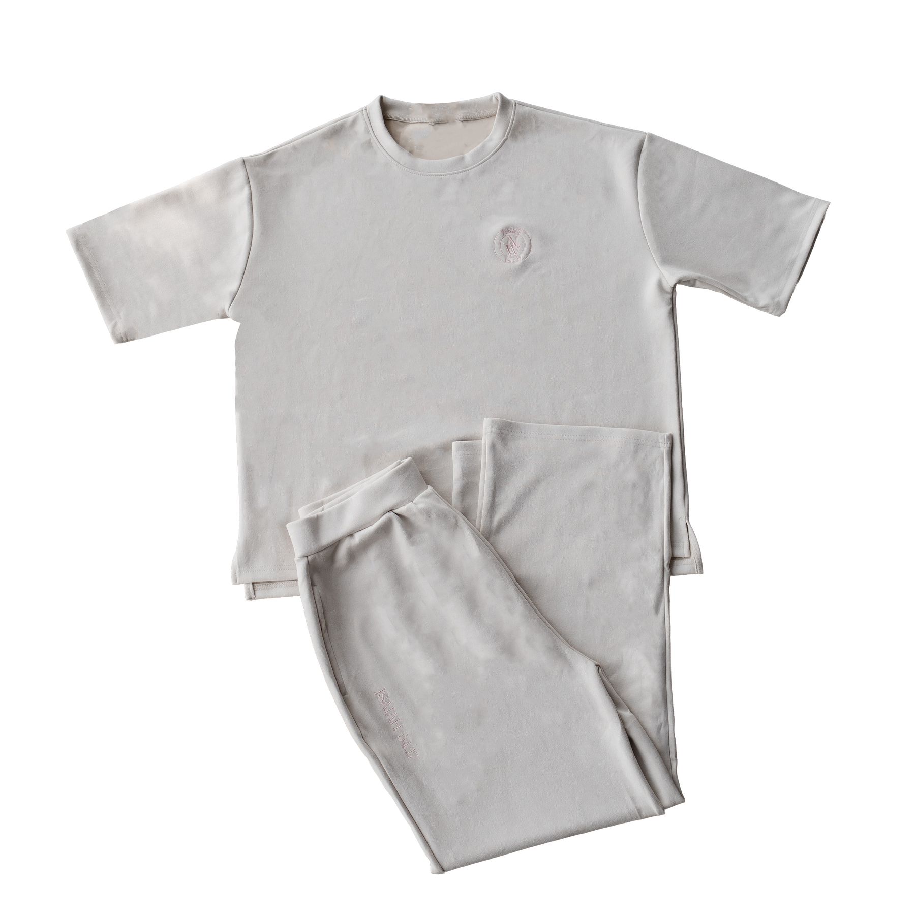 No Weapon Women's Suede Set (Beige)