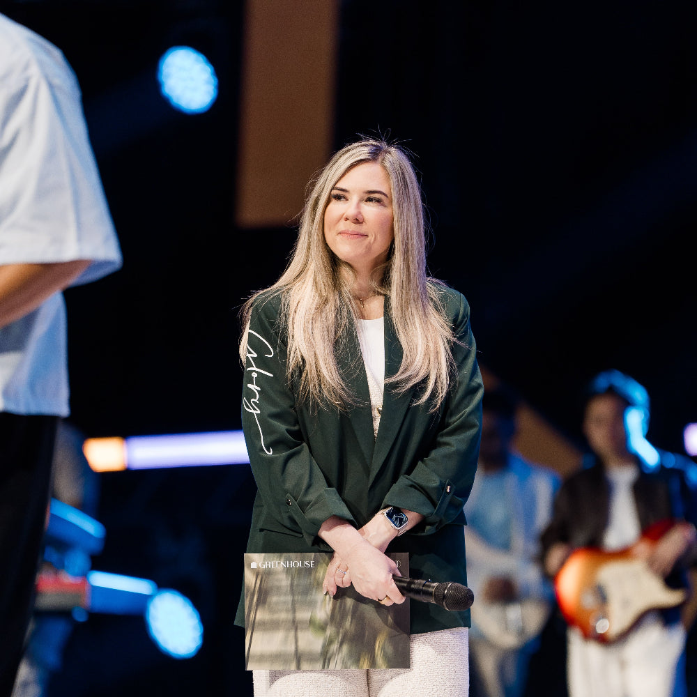 Glory Women's Blazer (Dark Green)