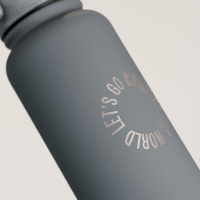 Let's Go Change The World Water Bottle (1 Litre)