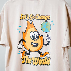 Let's Go Change The World Vintage T-Shirt