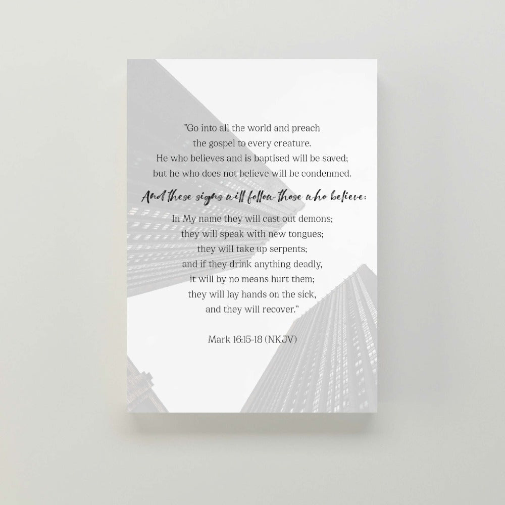 "Go Into All The World" Digital Download