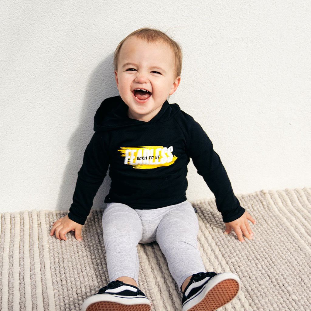 Born To Be Fearless Babies Hoodie